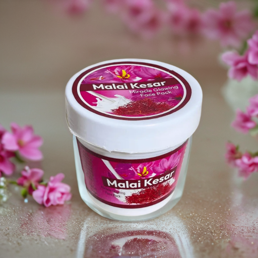 Malai Kesar Miracle Glowing Face Pack- 350ml