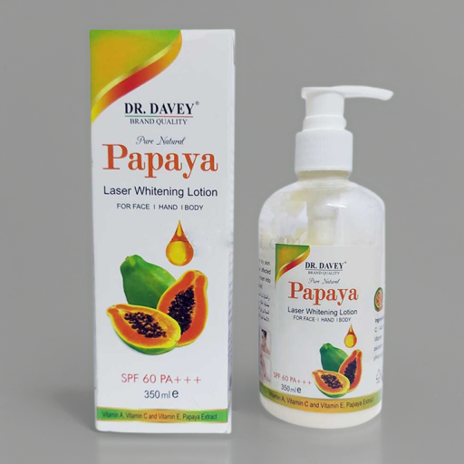 Dr. davey papaya body whitening lotion - 350 ml