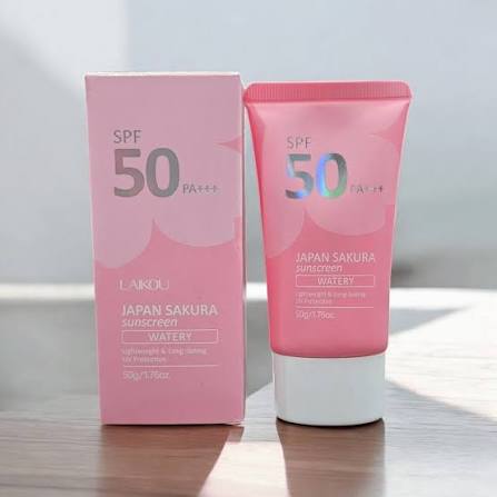 Laikou Japan Sakura Skincare 6 Pcs Set (Cleanser+Mud Mask+Night Cream+White Aura Soap+sunscreen+laneige lip balm ) Product Images 1