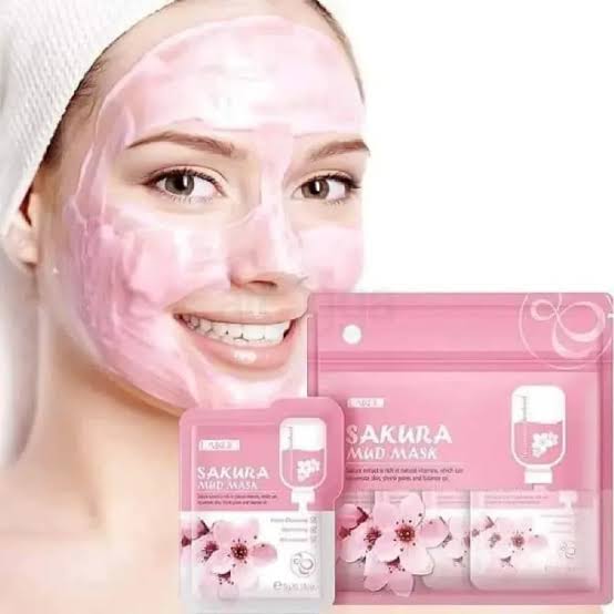 sakura mud mask( 1pis) Product Images 3